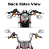 Harley Sportster XL 883 1200 Touring Road Glide Chrome Rear View Mirrors