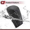 Ford Fiesta (2009-2012) Black Gray Faux Leather Car Gear Shift Knob Cover