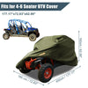 Kawasaki Can-Am 4-6 Seater Army Green UTV Cover Waterproof Full Cover