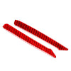 Subaru Forester Carbon Fiber Red Central Console Side Cover Trim (2009-2013)