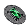 DUCATI Panigale V4 / S / R 105mm Gas Fuel Tank Cap Cover CNC Green (2018-2021)