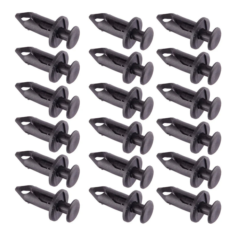Fender Bumper Push Pin Fasteners 100pc 8MM Plastic Rivets