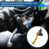 Honda Gold Tone Adjustable Short Brake Clutch Levers
