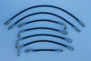 L / Cruiser Disc Brake Braided Brake & Clutch Hose Set (7)