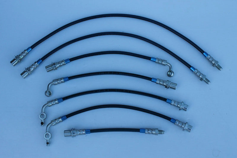 L / Cruiser Disc Brake Braided Brake & Clutch Hose Set (7)