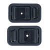 Suzuki Swift 2x Rear Right & Left Inner Door Handle Gray (1989–1991)