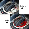 Audi TT TTS TTRS Red Central Console Gear Shift Panel Cover Trim (2008-14)