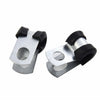 4.7mm Brake Pipe Clips 3/16" Lined Metal+Rubber P Clips
