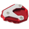 Honda CB500X Red Side Stand Extension Kickstand Enlarger Plate (2019-2023)