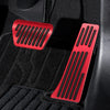 BMW X3 X4 X5 X6 X7 Red Brake Gas Accelerator Pedal Covers (2004-2023)