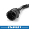 BMW 530e 2018-2022 Plastic Black 1 Pc Radiator Hose