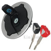Kawasaki EX650 Ninja 650, EX400 Ninja 400 Fuel Gas Tank Cap Cover Keys