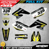 Suzuki RMZ 250 (2004-2006) TAG STYLE Decals Custom Graphics Full Kit