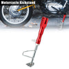 Kickstand Motorcycle Side Stand Adjust Holder Foot Red