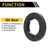Make Model Oil Seal / 30x52x7mm / Seal Ring Rotary Shaft Seal NBR Rubber 5 Pcs