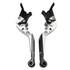 Honda CBR650R CB650F CNC Silver Extendable Brake Clutch Levers (14-23)