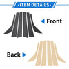 Land Rover 6Pcs Door Pillar Window Trim Carbon Fiber
