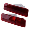 Mitsubishi Outlander 2 x Rear Bumper Reflector Brake Lights (2013-2021)
