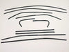 Toyota Camry 4-Door Sedan Window Molding Side Black Cover Trim (2018-2022)