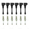Nissan Renault 3.5L 6x Ignition Coils & 6x Spark Plugs (2005-2015)
