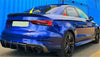 Audi A3 S3 Sedan Rear V Style Spoiler Wing ABS (2014-2020)