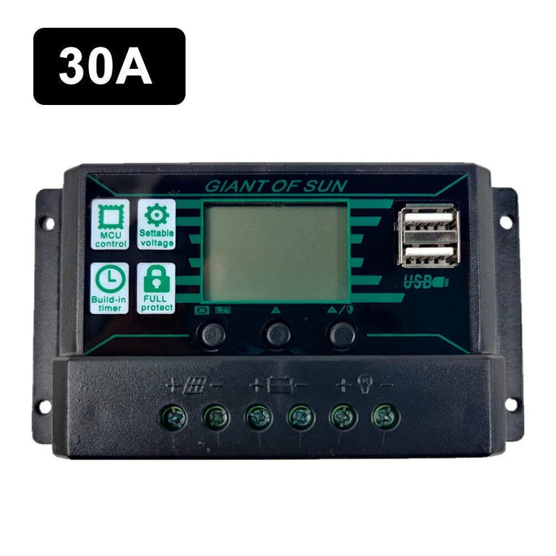 Car Focus MPPT Solar Panel Regulator Charge Controller 12V/24V (2020-2023)