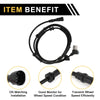 Jeep TJ (1997-2006) 1 x Rear Left ABS Wheel Speed Sensor