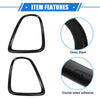 Mini Cooper R58 Coupe S Clubman (2008-2015) Black Taillight Trim Rings