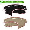 Mazda Axela 2009-2013 Sun Protector Black Red Dash Cover Mat