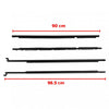 Weatherstrip Door Belt Out Set 4 Fits Toyota Corolla AE110 AE111 SED 1995-02 D06