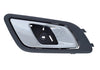 Ford Ranger Chrome Lever Black Housing Rear Right Door Handle (2011–2020)