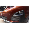 Peugeot 3008 GT 16Pcs Silver Front Grille Cover Trim (2017-2020)