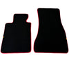 BMW X5 Series G05 SUV with Red Trim AutoWin Black Floor Mats (2018-2023)
