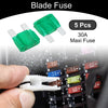 Car Boat Truck RV Motorcycle Maxi Fuse 30A Blade Fuse 5 Pcs