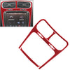 Dodge Journey Carbon Fiber Red Central Touch Screen Cover Trim (2011-2018)