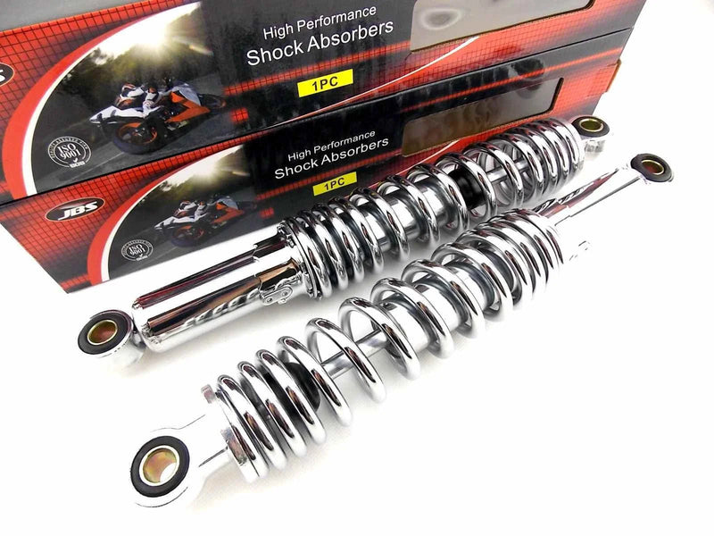 Yamaha RD250 325mm JBS Chrome Rear Shock Absorbers