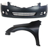 Front Bumper Cover Fender Kit For 2010-2012 Nissan Altima