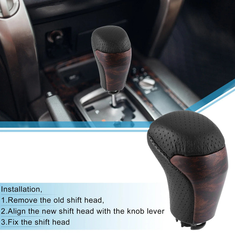 Toyota Tacoma Black Gold Tone Gear Shift Knob Stick Shifter (2016–2021)