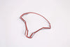 Tesla Model X ABS Chrome Steering Wheel Frame Cover Trim (2017-2023)