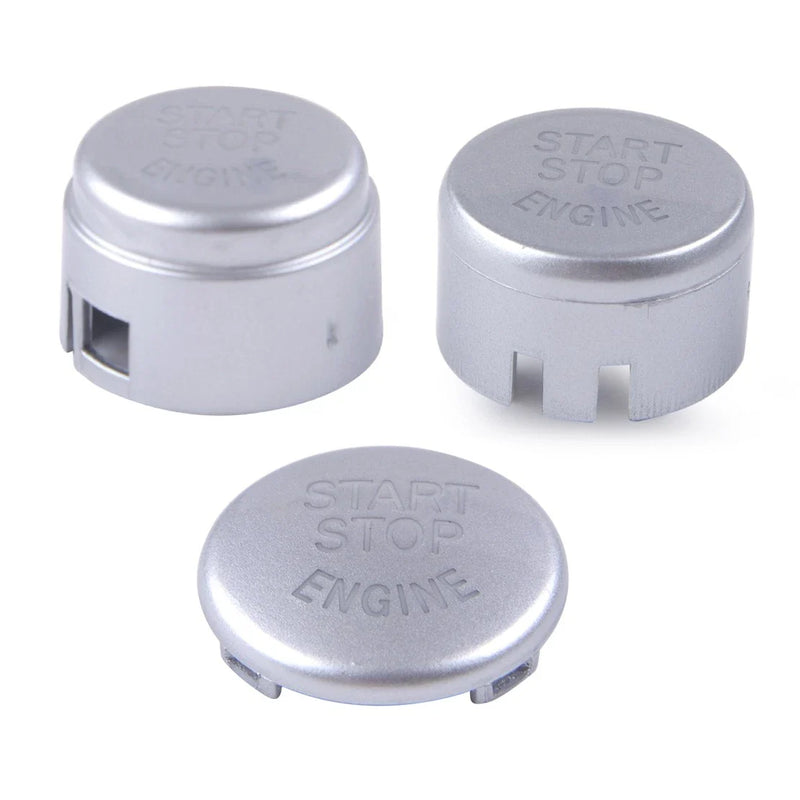 BMW E90 E91 F20 F30 F10 Silver Start Stop Engine Switch Button Cover (2006-2019)