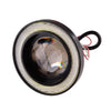 Car 3.5" Round LED Fog Lights  COB White Angel Eye Projector