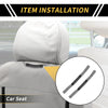 Jeep Wrangler (2011-2023) Gray 2 x Headrest Grab Handles