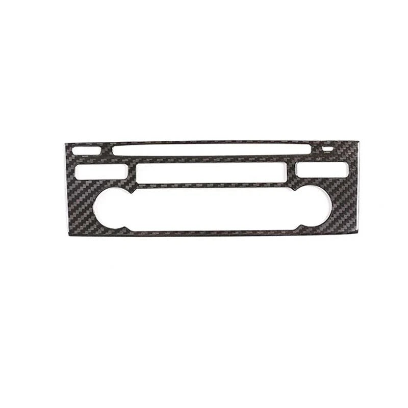 Porsche 718 911 Real Carbon Fiber Center Console CD Panel Cover Trim Fit
