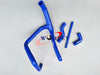 Honda XL650 XL650VY TRANSALP BLUE Silicone Radiator Hose (2000-2007)