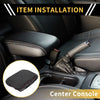 GMC Canyon Microfiber Leather Anti-Scratch Black Console Lid Armrest Cover