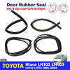 Door Rubber Up-Low LH+RH Set 4 Fits Toyota Hiace LH102 LH112 LH113 1989-04 D06