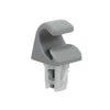 Toyota Rav4, Corolla Gray Car Sun Visor Hook Clip Retainers (2001-2023)
