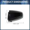 BMW X1 X5 Black Door Handle Cover Front Left (2015-2018)
