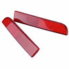 Mitsubishi Outlander Sport / ASX Lancer Rear Bumper Red Lens Reflectors (2011-2023)