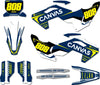 Husqvarna TC 125 Custom Graphic Kit Reset Style (2023-2024)